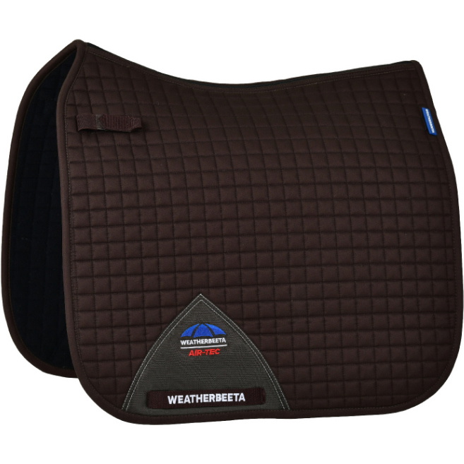 2025 Weatherbeeta Prime Air-Tec Dressage Saddle Pad 1028250 - Chocolate